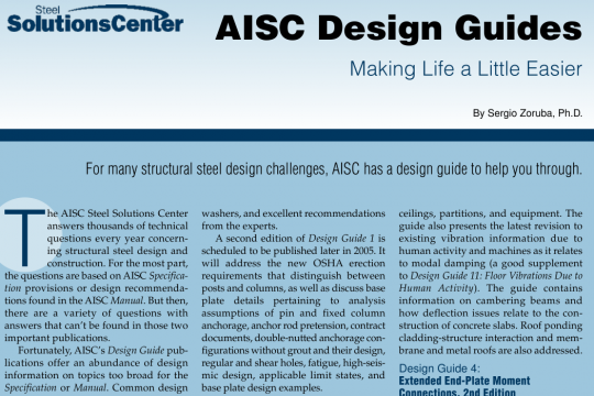 AISC Design Guides-steelwise pdf free download
